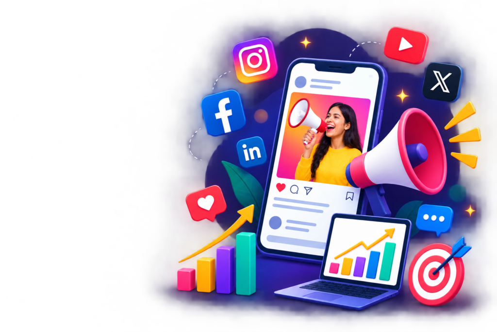 social medial marketing service in hyderabad